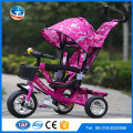 China triciclo al por mayor de los niños de las compras en línea con el remolque, nuevo modelo 4 en 1 triciclo para los cabritos, triciclo del bebé de los niños